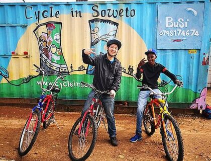 Cycling in Soweto, Johannesburg tours tour