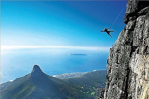 Things to do with Kids in Cape Town - abseil africa