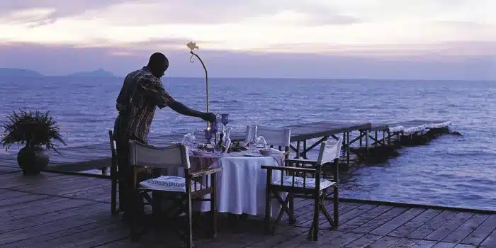 Lake Victoria romantic dinner